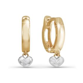 Золотые серьги КЮЗ Del'ta D220662 D220662 фото