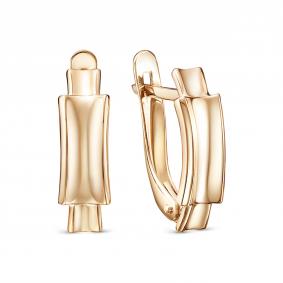 Золотые серьги КЮЗ Del'ta D2206787 D2206787 фото
