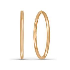 Золотые серьги КЮЗ Del'ta D220770 D220770 фото