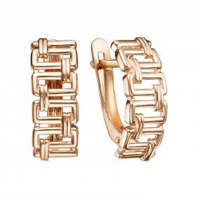 Золотые серьги КЮЗ Del'ta D2207744 D2207744 фото