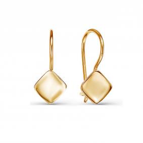 Золотые серьги КЮЗ Del'ta D220929 D220929 фото