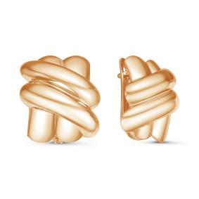 Золотые серьги КЮЗ Del'ta D221060 D221060 фото