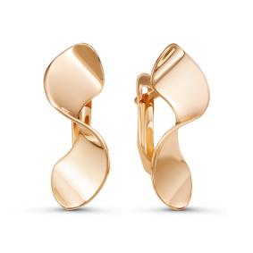 Золотые серьги КЮЗ Del'ta D221163 D221163 фото