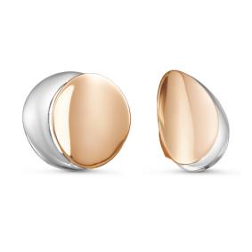 Золотые серьги КЮЗ Del'ta D221166 D221166 фото