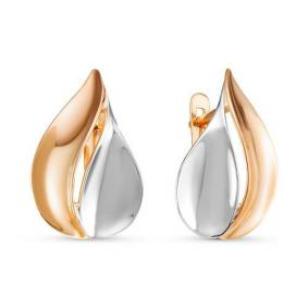 Золотые серьги КЮЗ Del'ta D221169 D221169 фото