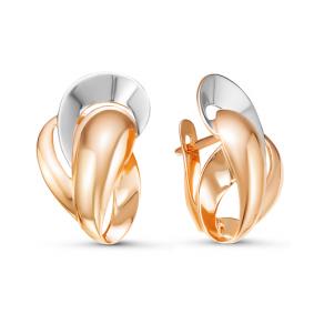 Золотые серьги КЮЗ Del'ta D221193 D221193 фото
