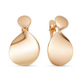 Золотые серьги КЮЗ Del'ta D221198 D221198 фото