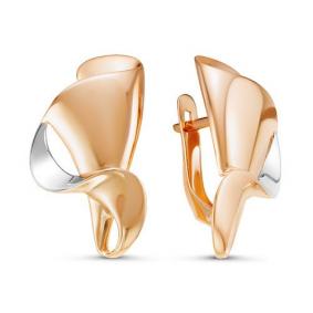 Золотые серьги КЮЗ Del'ta D221206 D221206 фото