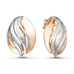 Золотые серьги КЮЗ Del'ta D221260 D221260 фото