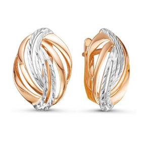 Золотые серьги КЮЗ Del'ta D221274 D221274 фото