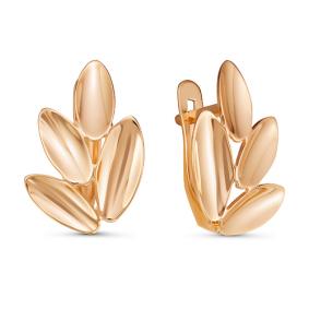 Золотые серьги КЮЗ Del'ta D221288 D221288 фото