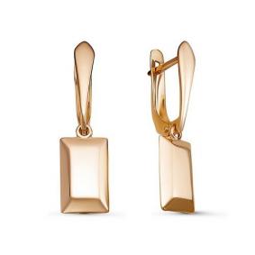 Золотые серьги КЮЗ Del'ta D221518 D221518 фото