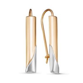 Золотые серьги КЮЗ Del'ta D221603 D221603 фото