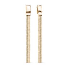 Золотые серьги КЮЗ Del'ta D221639 D221639 фото