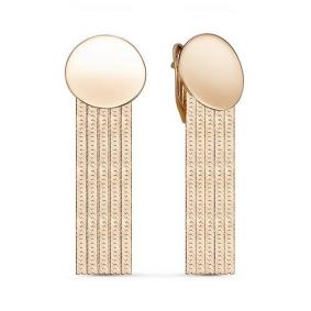 Золотые серьги КЮЗ Del'ta D221643 D221643 фото