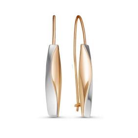 Золотые серьги КЮЗ Del'ta D221712 D221712 фото