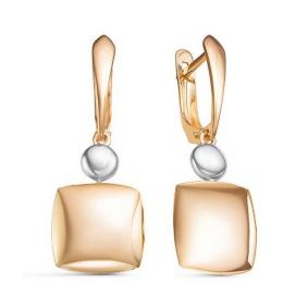 Золотые серьги КЮЗ Del'ta D221864 D221864 фото