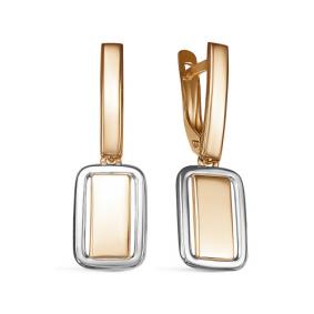 Золотые серьги КЮЗ Del'ta D222113 D222113 фото