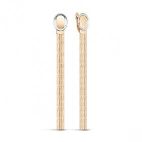 Золотые серьги КЮЗ Del'ta D222133 D222133 фото