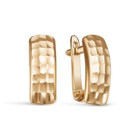 Золотые серьги КЮЗ Del'ta D222178 D222178 фото