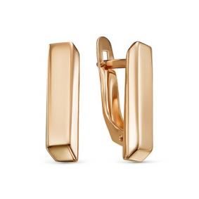 Золотые серьги КЮЗ Del'ta D222221 D222221 фото