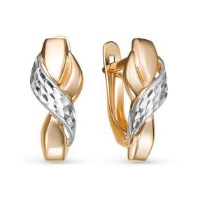 Золотые серьги КЮЗ Del'ta D222888 D222888 фото