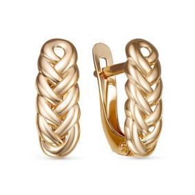 Золотые серьги КЮЗ Del'ta D222953 D222953 фото