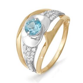 Золотое кольцо КЮЗ Del'ta D310880сит D310880сит фото