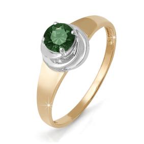 Золотое кольцо КЮЗ Del'ta D311014 с кварцем D311014 фото