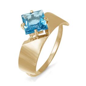 Золотое кольцо КЮЗ Del'ta D311438 с топазом D311438 фото