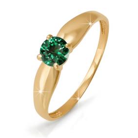 Золотое кольцо КЮЗ Del'ta D311515 с кварцем D311515 фото