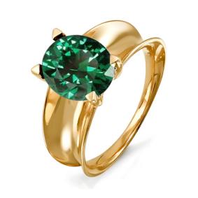 Золотое кольцо КЮЗ Del'ta D311660 с кварцем D311660 фото