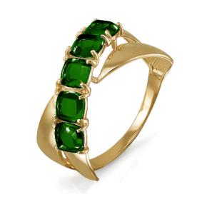 Золотое кольцо КЮЗ Del'ta D311984 с кварцем D311984 фото