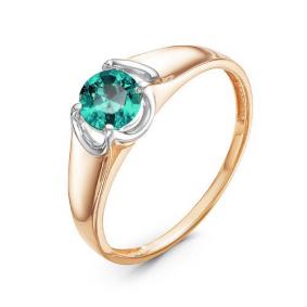 Золотое кольцо КЮЗ Del'ta D314174 с кварцем D314174 фото