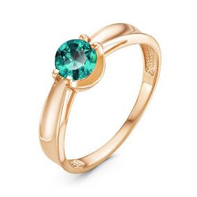 Золотое кольцо КЮЗ Del'ta D314264 с кварцем D314264 фото