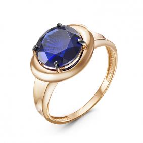 Золотое кольцо КЮЗ Del'ta D315226 с топазом D315226 фото