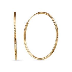 Золотые серьги КЮЗ Del'ta D520101-25 D520101-25 фото