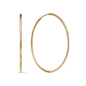 Золотые серьги КЮЗ Del'ta D520101-40 D520101-40 фото