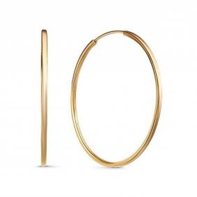 Золотые серьги КЮЗ Del'ta D520104-30 D520104-30 фото