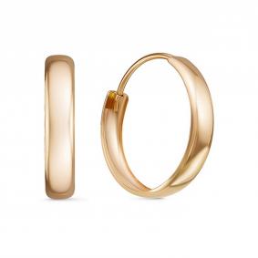 Золотые серьги КЮЗ Del'ta D520105-20 D520105-20 фото