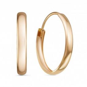 Золотые серьги КЮЗ Del'ta D520105-25 D520105-25 фото