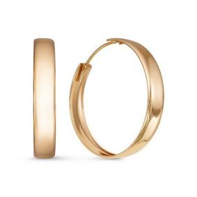 Золотые серьги КЮЗ Del'ta D520107-30 D520107-30 фото