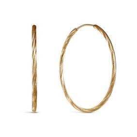 Золотые серьги КЮЗ Del'ta D520116-45 D520116-45 фото