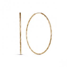 Золотые серьги КЮЗ Del'ta D520120-35 D520120-35 фото