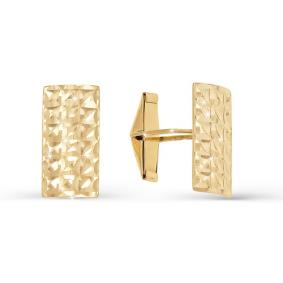 Золотые запонки КЮЗ Del'ta D660003 D660003 фото