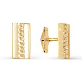 Золотые запонки КЮЗ Del'ta D660009 D660009 фото