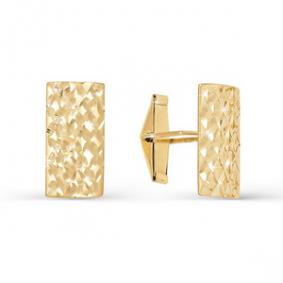 Золотые запонки КЮЗ Del'ta D660010 D660010 фото