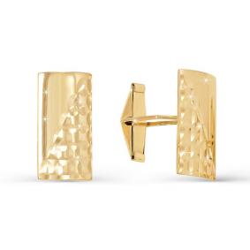 Золотые запонки КЮЗ Del'ta D660012 D660012 фото