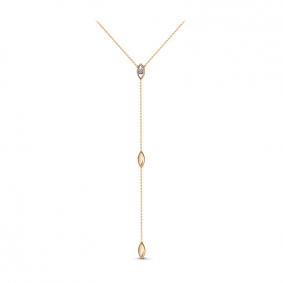 DБР070854 Колье Золото 585° (красное) DБР070854 фото