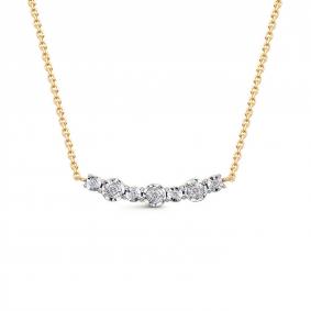 DБР072316л Колье Золото 585° (красное) DБР072316л фото